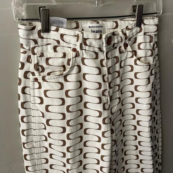 Reformation Mod High Rise Straight Jeans - Picture 5 of 13